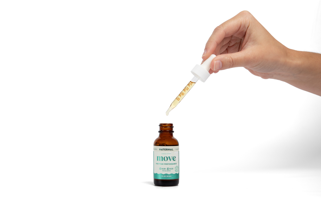 Move Drops, dropper drawn from the bottle