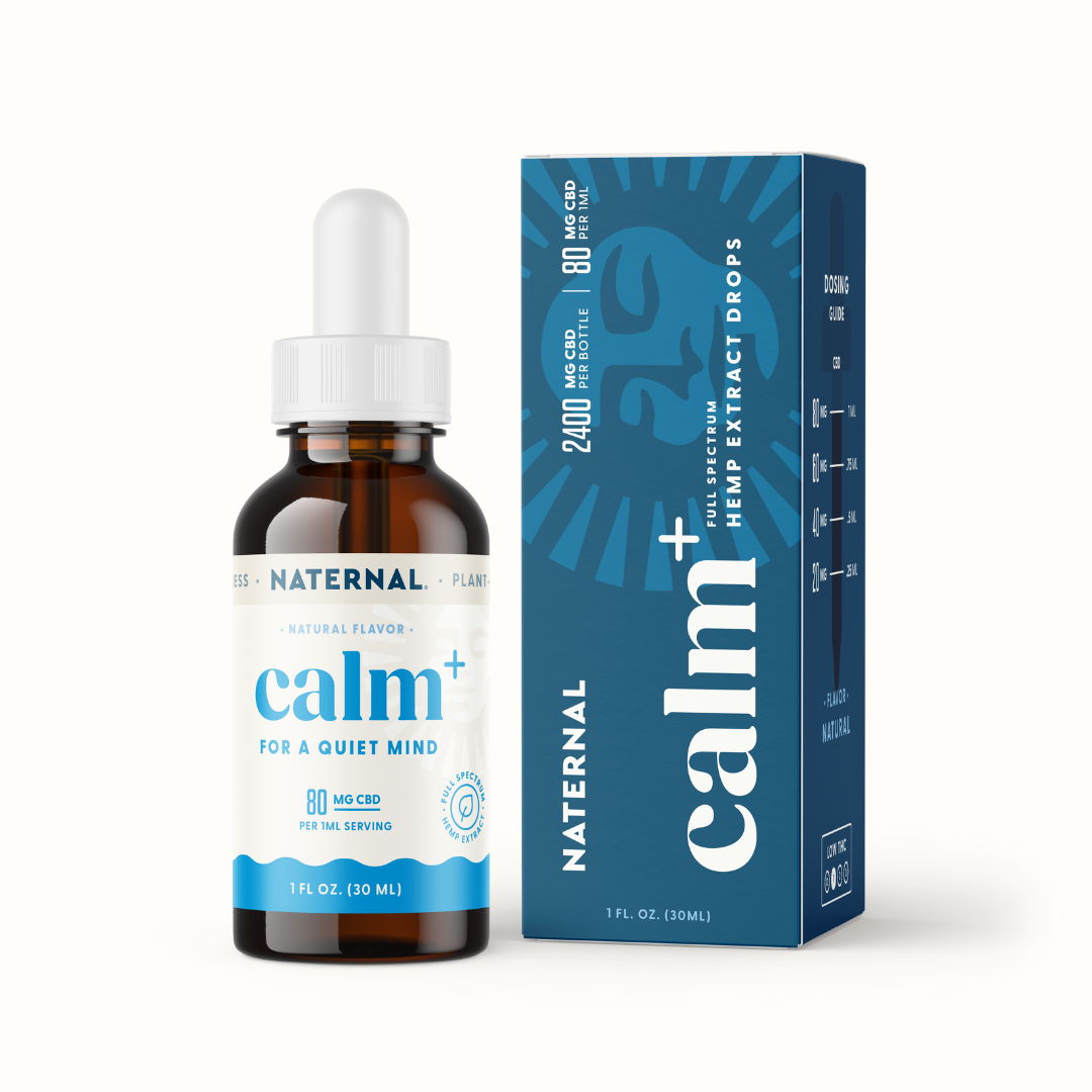 Calm+ Drops (2400 MG CBD)