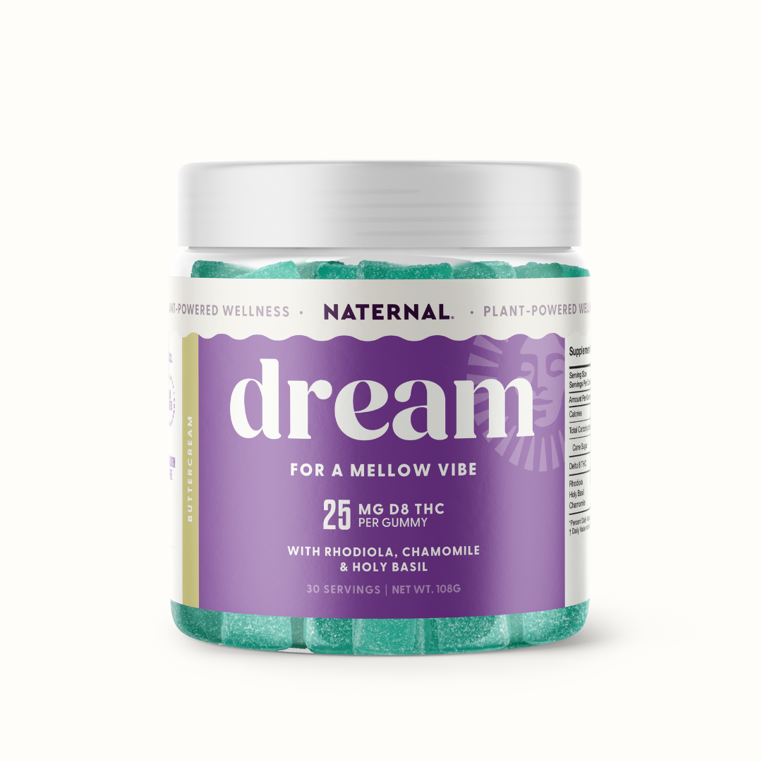 Dream D8 THC Gummies (+ Adaptogens)