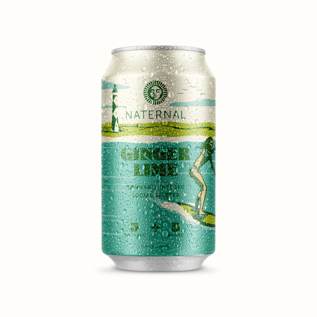 Ginger Lime  Seltzer (8 pack)