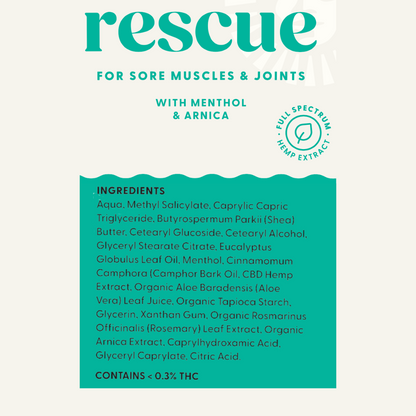 Rescue CBD Muscle Cream 2000 MG